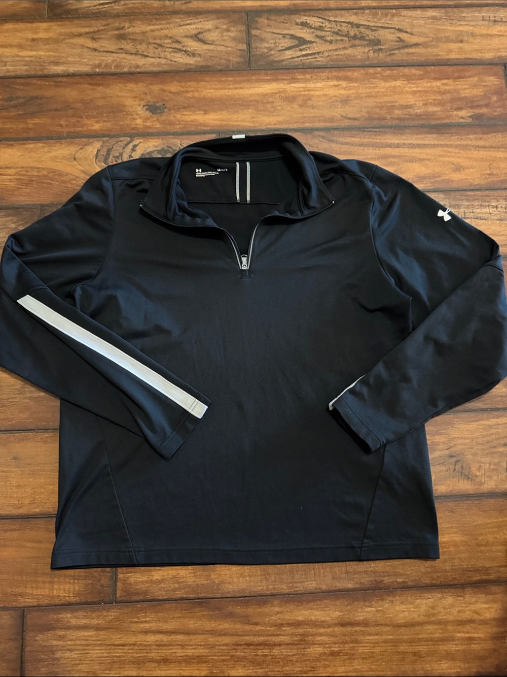 Under Armour Black Quarter-Zip Performance Jacket